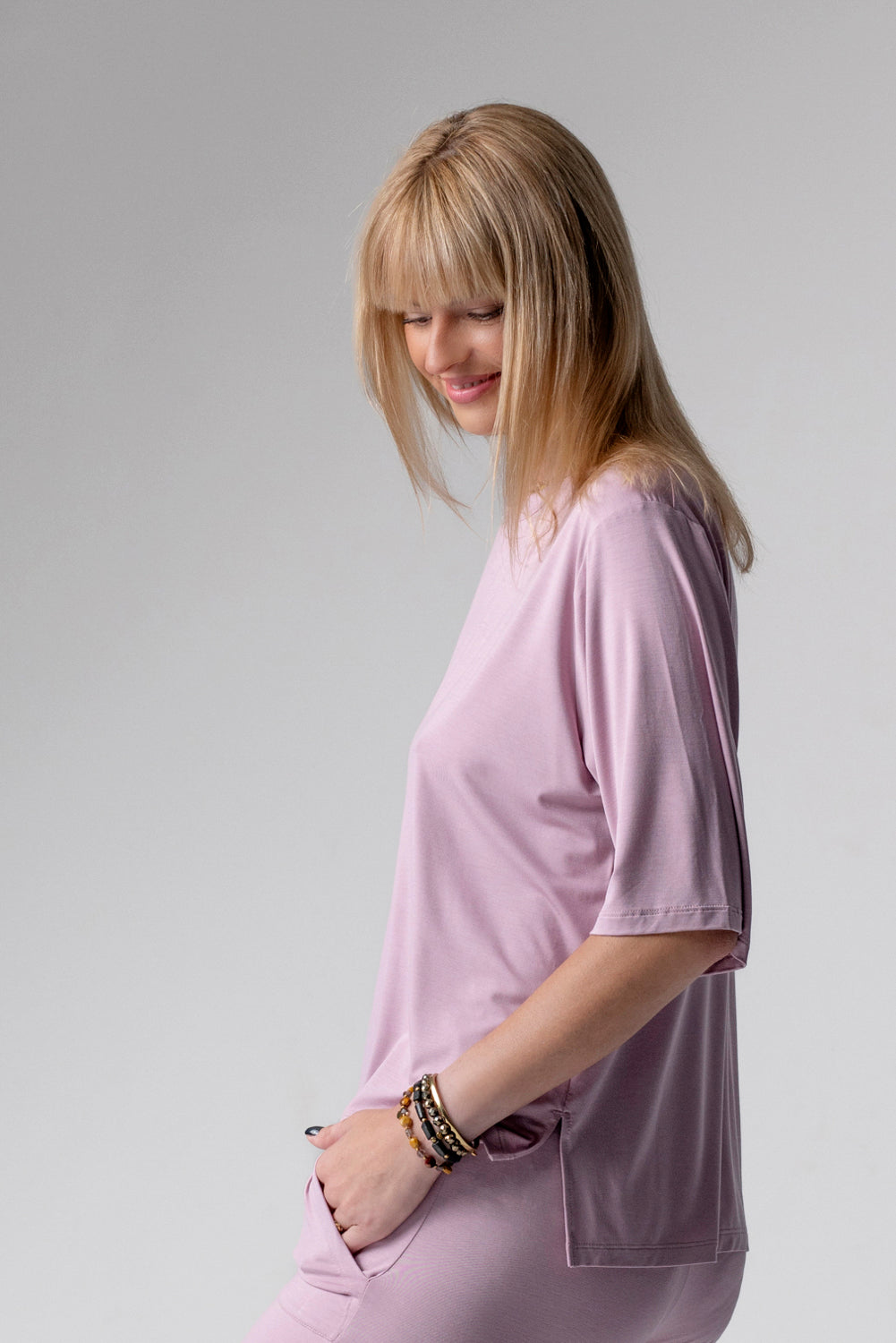 Jackie piżama loungewear z prostymi spodniami – lila_6